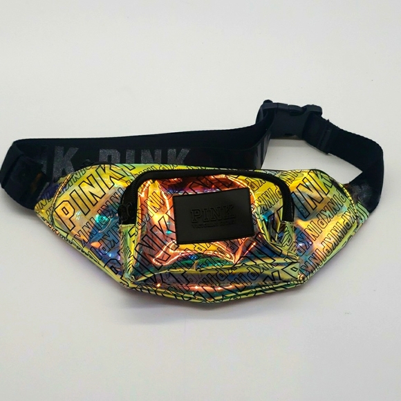 VICTORIA SECRET PINK WAIST BAG ONE SIZE 100% AUTHENTIC - Picture 1 of 7